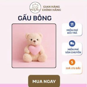 Gấu bông Teddy mềm mại – lựa chọn quà tặng dễ thương và ý nghĩa 2026