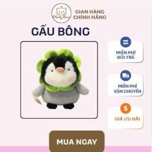 Chim cánh cụt bông mềm mịn size 30cm ôm ngủ dễ thương - Meelybear